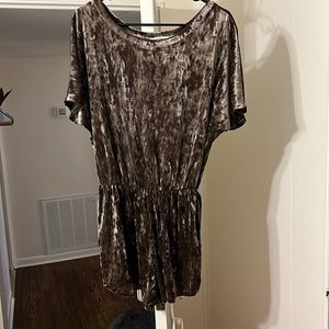 Velvet romper
